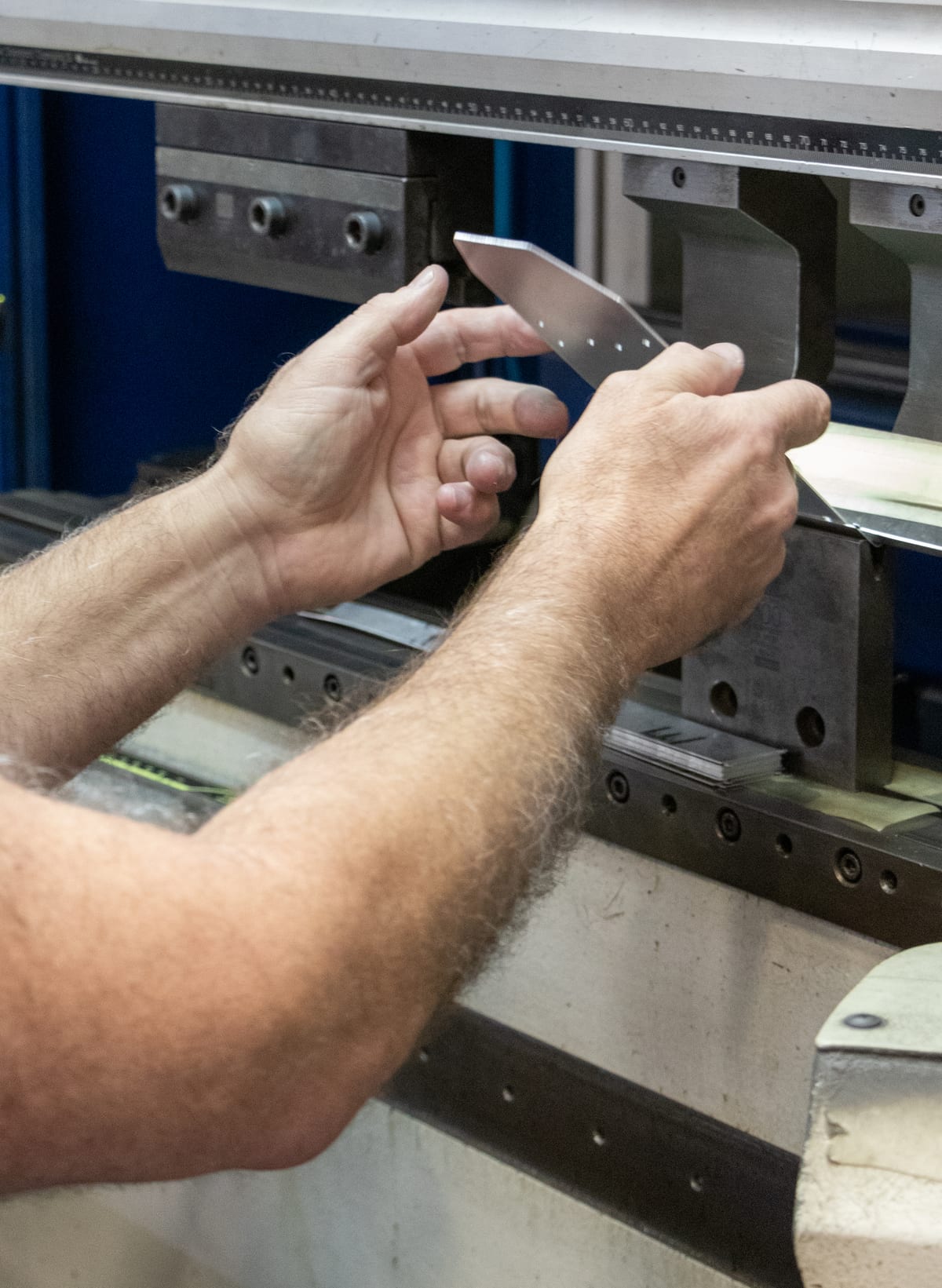 Sheet-metal bending